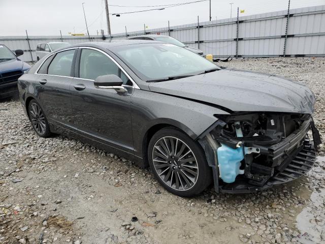 3LN6L2LU6FR600957 - 2015 LINCOLN MKZ HYBRID CHARCOAL photo 4