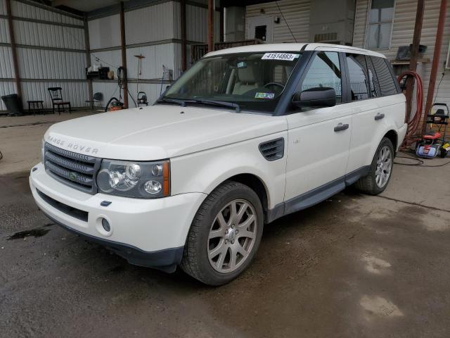 SALSF25499A215195 - 2009 LAND ROVER RANGE ROVE WHITE photo 1