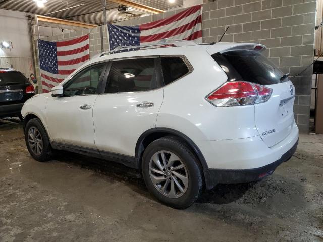 5N1AT2MVXFC761070 - 2015 NISSAN ROGUE S WHITE photo 2