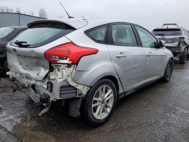 1FADP3K20FL329078 - 2015 FORD FOCUS SE SILVER photo 3