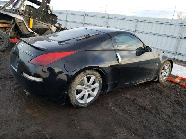 JN1AZ34E14T063259 - 2004 NISSAN 350Z COUPE BLACK photo 3