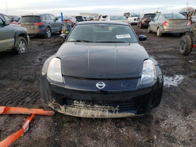 JN1AZ34E14T063259 - 2004 NISSAN 350Z COUPE BLACK photo 5