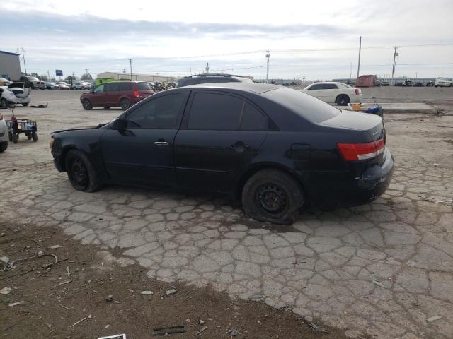 5NPET46C46H097785 - 2006 HYUNDAI SONATA GL BLUE photo 2