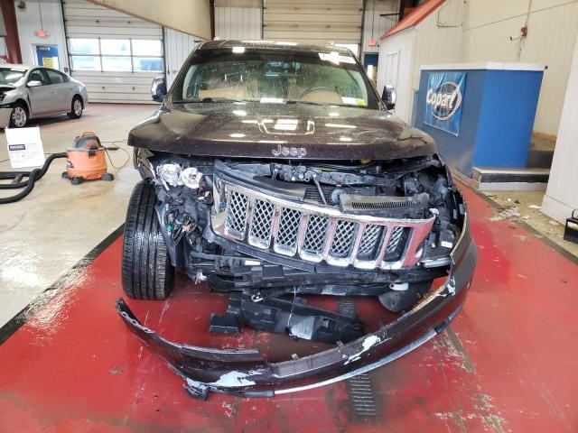 1J4RR6GT9BC620891 - 2011 JEEP GRAND CHER OVERLAND BURGUNDY photo 5