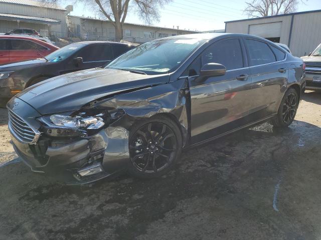 3FA6P0HD3LR257287 - 2020 FORD FUSION SE SILVER photo 1