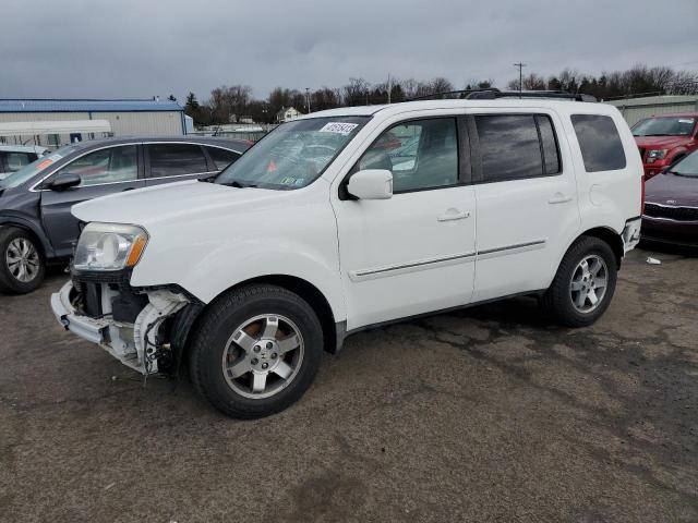 5FNYF48919B019053 - 2009 HONDA PILOT TOURING WHITE photo 1