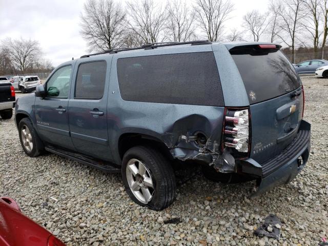 3GNFK16348G178522 - 2008 CHEVROLET SUBURBAN K1500 LS BLUE photo 2