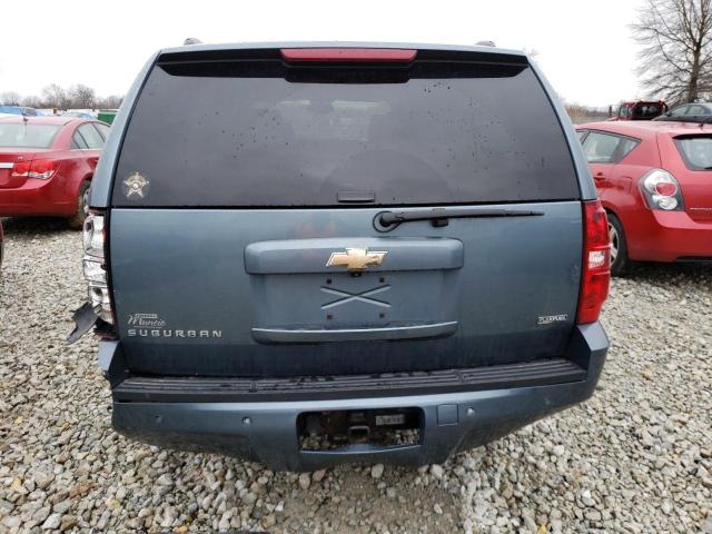 3GNFK16348G178522 - 2008 CHEVROLET SUBURBAN K1500 LS BLUE photo 6