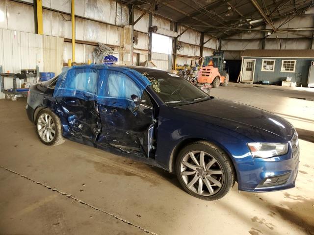 WAUFFAFL9DN018227 - 2013 AUDI A4 PREMIUM PLUS BLUE photo 4