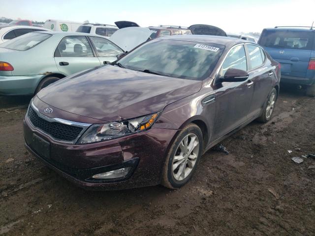 5XXGN4A79CG005252 - 2012 KIA OPTIMA EX MAROON photo 1