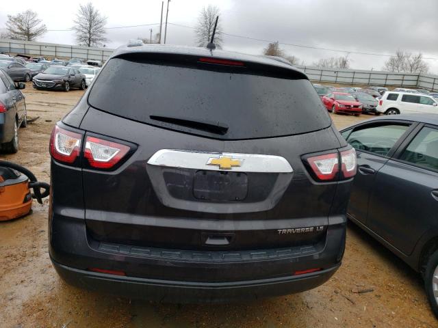 1GNKRFED0GJ170822 - 2016 CHEVROLET TRAVERSE LS GRAY photo 6