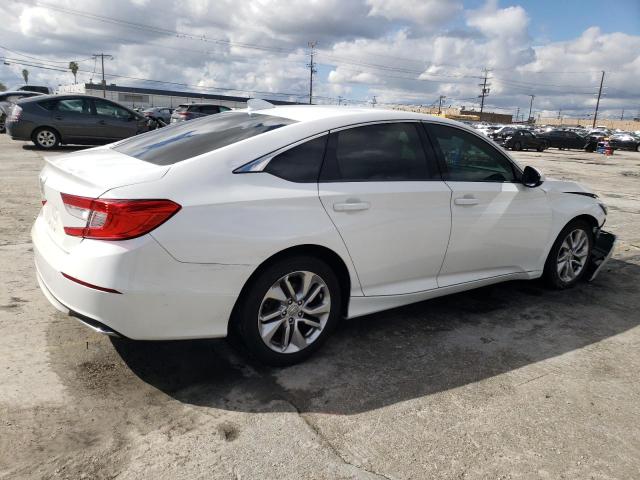 1HGCV1F11KA102927 - 2019 HONDA ACCORD LX WHITE photo 3