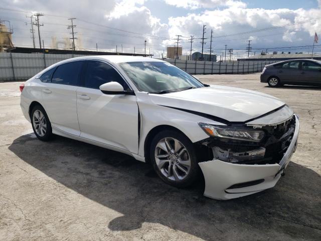 1HGCV1F11KA102927 - 2019 HONDA ACCORD LX WHITE photo 4