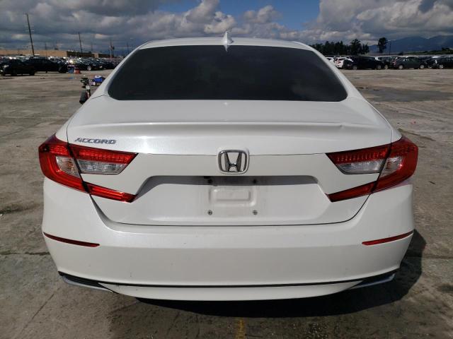 1HGCV1F11KA102927 - 2019 HONDA ACCORD LX WHITE photo 6