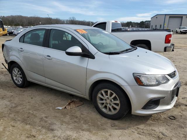 1G1JD5SH1H4143660 - 2017 CHEVROLET SONIC LT SILVER photo 4