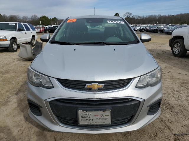 1G1JD5SH1H4143660 - 2017 CHEVROLET SONIC LT SILVER photo 5