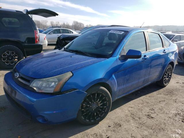 1FAHP3GN0AW252868 - 2010 FORD FOCUS SES BLUE photo 1