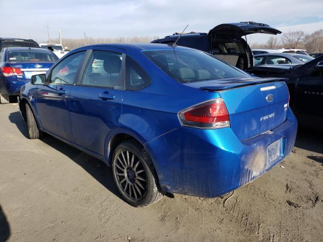1FAHP3GN0AW252868 - 2010 FORD FOCUS SES BLUE photo 2