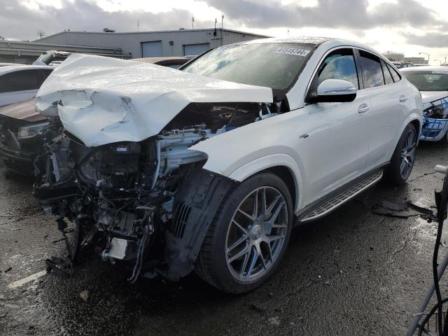 4JGFD6BB0MA402614 - 2021 MERCEDES-BENZ GLE COUPE AMG 53 4MATIC WHITE photo 1