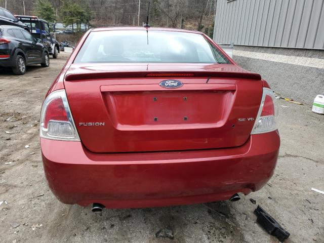 3FAHP07178R228236 - 2008 FORD FUSION SE MAROON photo 6