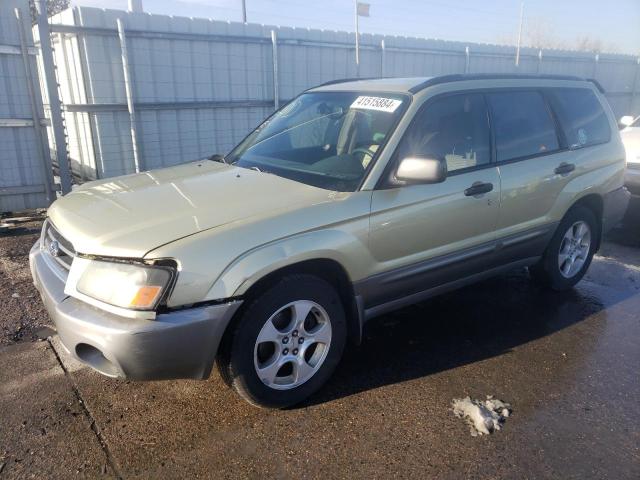 JF1SG65603H733357 - 2003 SUBARU FORESTER 2.5XS CREAM photo 1