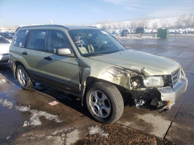 JF1SG65603H733357 - 2003 SUBARU FORESTER 2.5XS კრემისფერი ფოტო 4