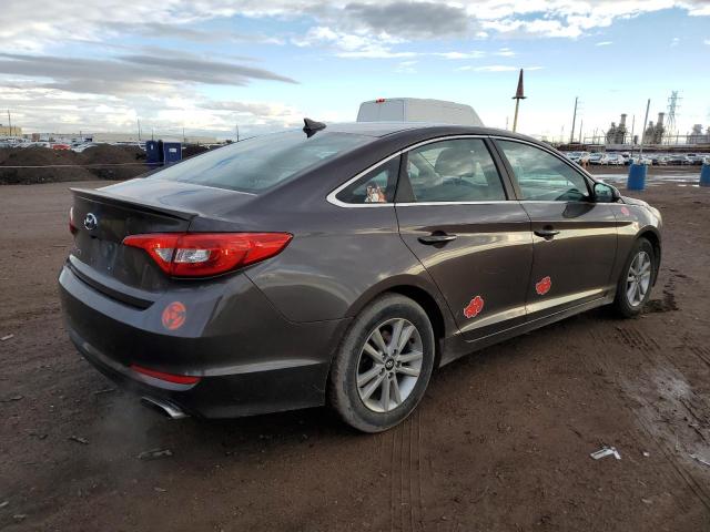 5NPE24AF6FH120195 - 2015 HYUNDAI SONATA SE GRAY photo 3