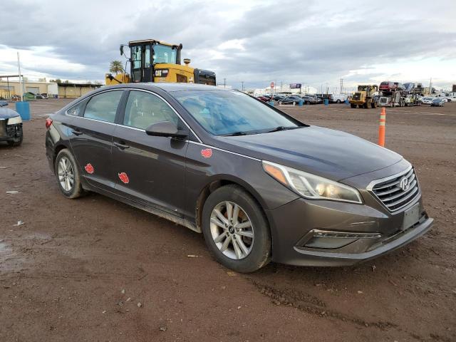 5NPE24AF6FH120195 - 2015 HYUNDAI SONATA SE GRAY photo 4