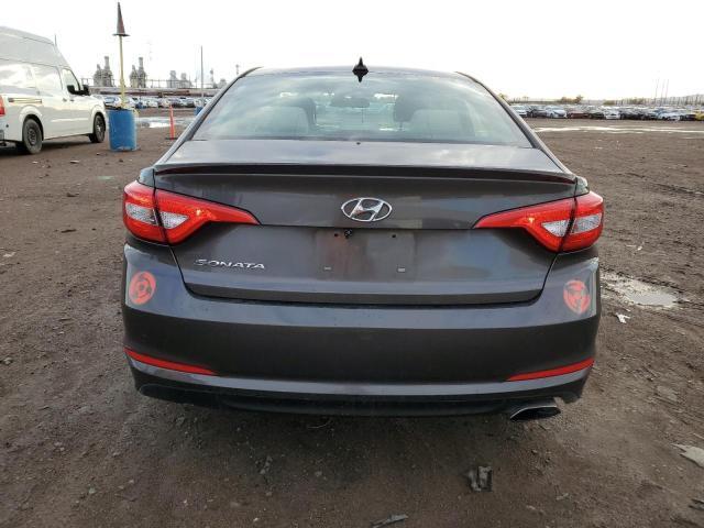 5NPE24AF6FH120195 - 2015 HYUNDAI SONATA SE GRAY photo 6