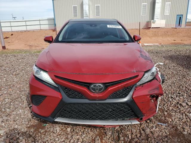 4T1K61AKXLU300943 - 2020 TOYOTA CAMRY XSE RED photo 5