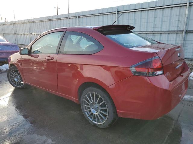 1FAHP3DN6AW163035 - 2010 FORD FOCUS SES RED photo 2