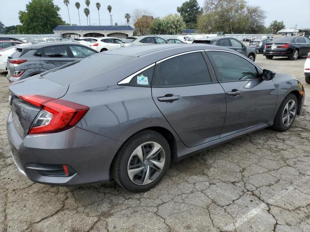 2HGFC2F64KH556854 - 2019 HONDA CIVIC LX GRAY photo 3