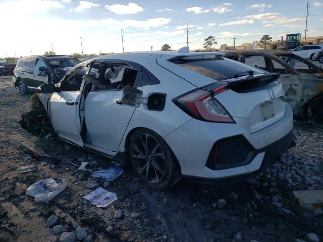 SHHFK7H41JU228868 - 2018 HONDA CIVIC SPORT WHITE photo 2
