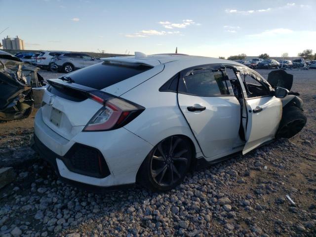 SHHFK7H41JU228868 - 2018 HONDA CIVIC SPORT WHITE photo 3