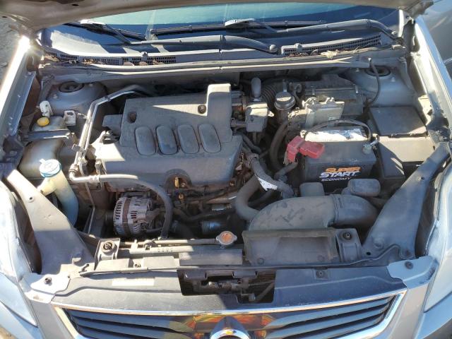 3N1AB6AP8CL721156 - 2012 NISSAN SENTRA 2.0 GRAY photo 11