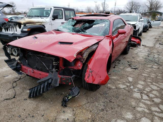 2C3CDZFJ0FH718646 - 2015 DODGE CHALLENGER R/T SCAT PACK RED photo 1