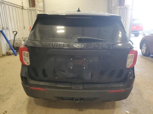 1FM5K8AB5LGA96908 - 2020 FORD EXPLORER POLICE INTERCEPTOR შავი ფოტო 6