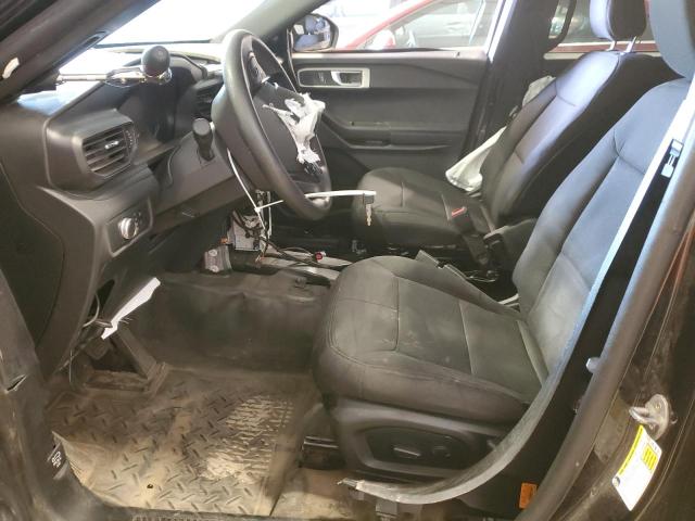 1FM5K8AB5LGA96908 - 2020 FORD EXPLORER POLICE INTERCEPTOR შავი ფოტო 7