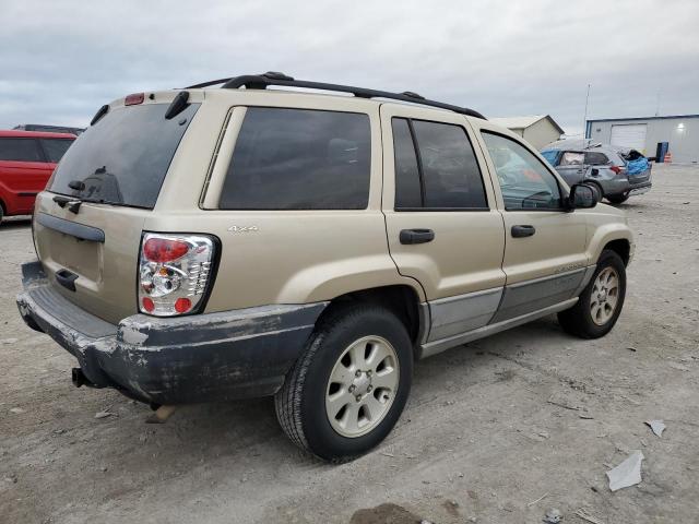 1J4GW48SXYC330209 - 2000 JEEP GRAND CHER LAREDO 金色 照片 3