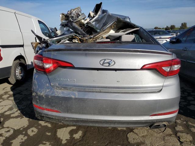 5NPE24AF4HH527371 - 2017 HYUNDAI SONATA SE GRAY photo 6