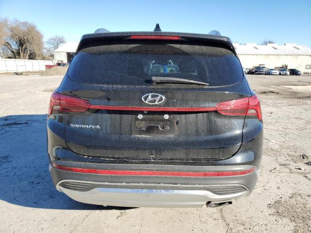 5NMS64AJ2MH350967 - 2021 HYUNDAI SANTA FE SEL BLACK photo 6