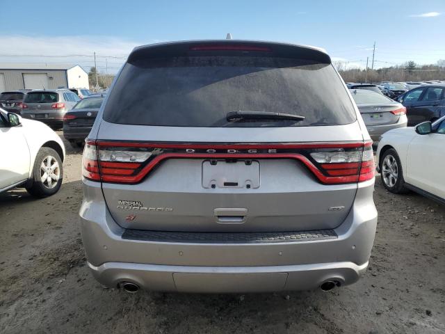 1C4RDJDG6MC553829 - 2021 DODGE DURANGO GT SILVER photo 6