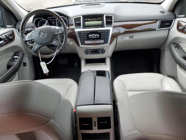 4JGDA5HBXFA453901 - 2015 MERCEDES-BENZ ML 350 4MATIC GRAY photo 8