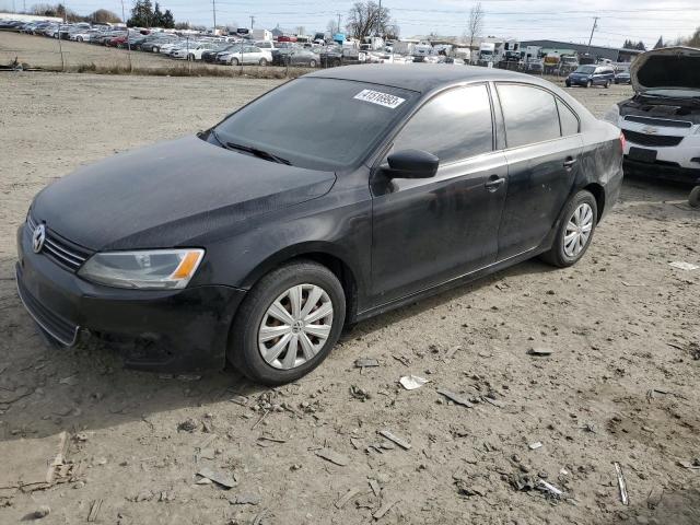 3VW2K7AJ6CM403465 - 2012 VOLKSWAGEN JETTA BASE Սև լուսանկար 1