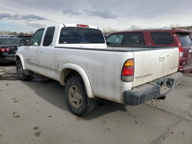 5TBBT48191S136848 - 2001 TOYOTA TUNDRA ACCESS CAB LIMITED WHITE photo 2