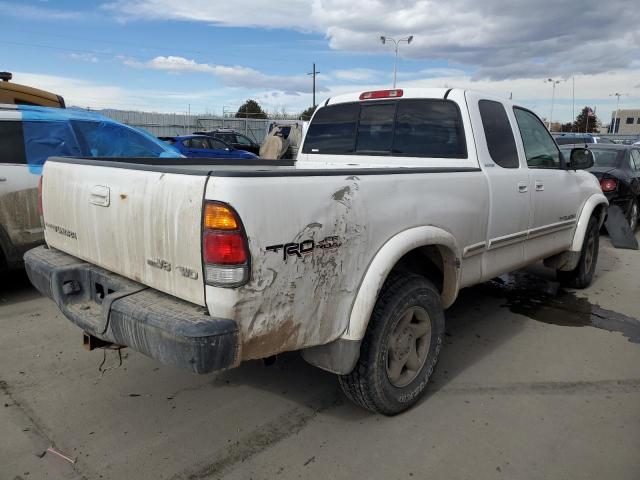 5TBBT48191S136848 - 2001 TOYOTA TUNDRA ACCESS CAB LIMITED WHITE photo 3