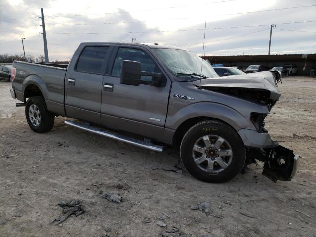 1FTFW1ET6EKD75159 - 2014 FORD F150 SUPERCREW GRAY photo 4