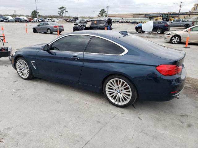 WBA3R1C52FK195142 - 2015 BMW 435 I BLUE photo 2