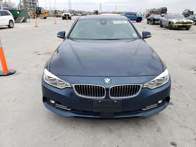 WBA3R1C52FK195142 - 2015 BMW 435 I BLUE photo 5