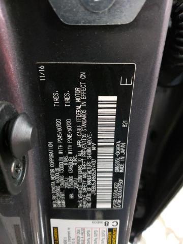 JTEBU5JR6G5397407 - 2016 TOYOTA 4RUNNER SR5/SR5 PREMIUM 灰色 照片 12